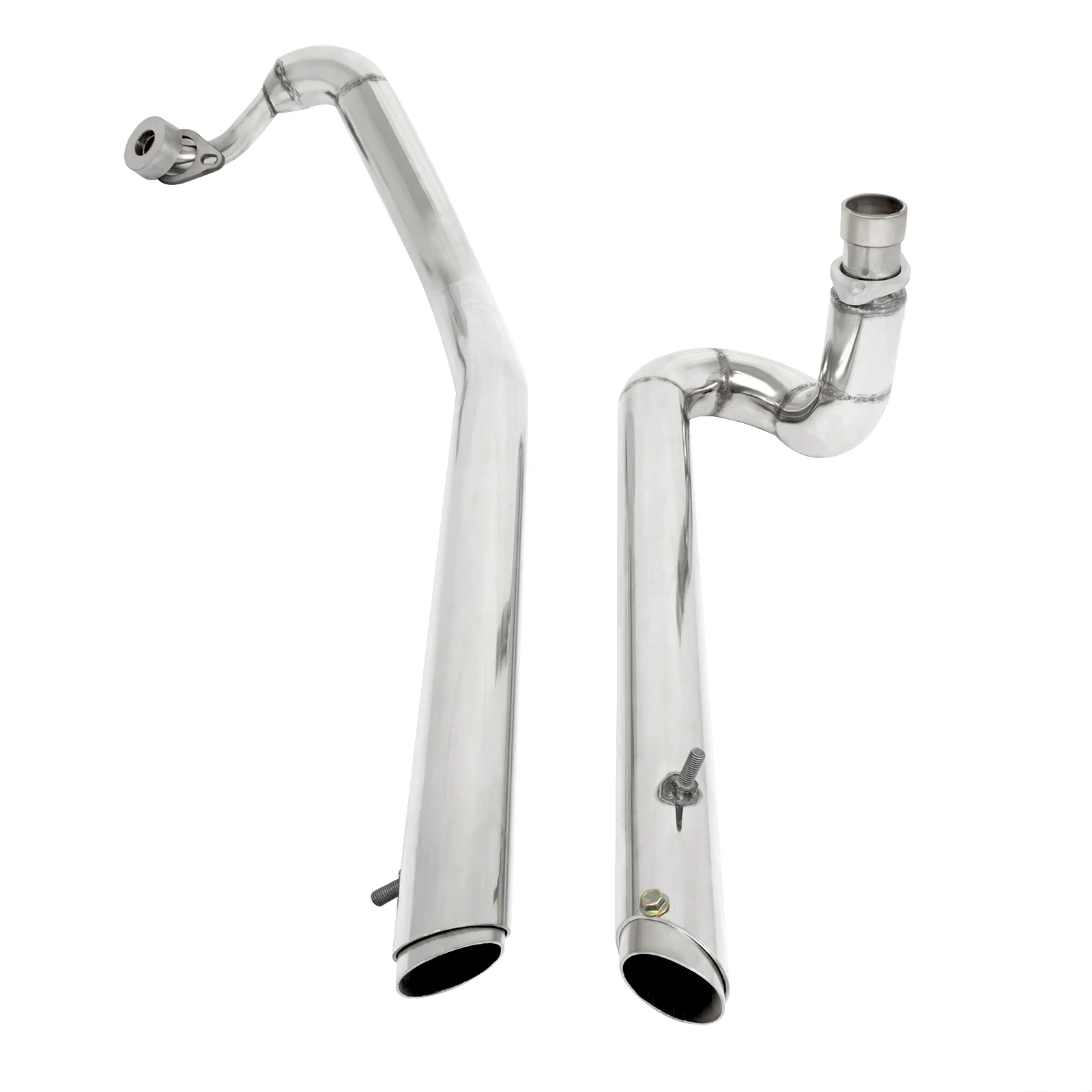 Stainless Full Exhaust System Pipe Muffler Kit Removable Silencer For Yamaha V-Star XVS1100 Drag Star XVS 1100 XVS1100AW Classic