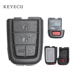 Keyecu 2+1 / 3+1 / 4+1 Buttons Remote Key Shell Case for Pontiac G8 / Holden VE COMMODORE Omega Berlina Calais SS SV6 HSV GTS