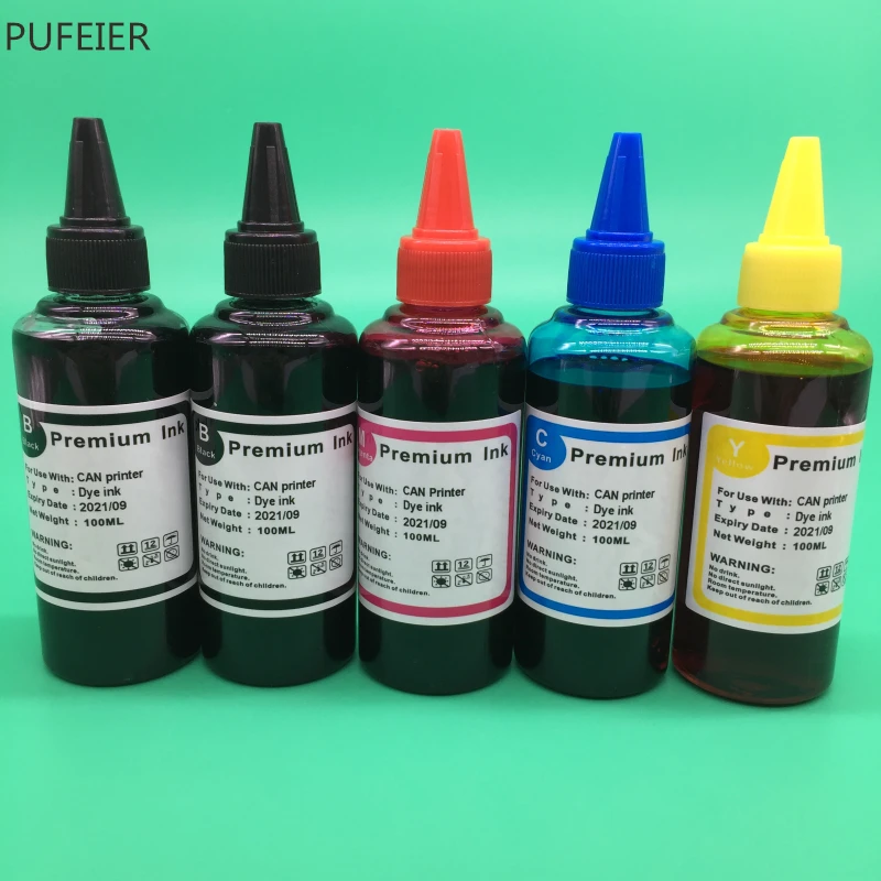 PGI-550 CLI-551 PGI550 CLI551 Dye Based Ink Bottle For Canon PIXMA IP7250 IP8750 MG5450 MX725 MX925 MG6450 MG5550 IX6850 MG5650