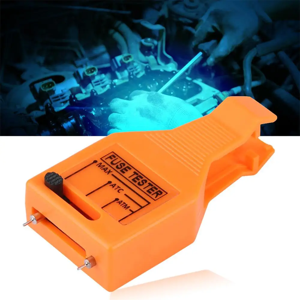 Universal Fuse Tester Multifunctional Portable Checking Blade Fuse Checker Puller Tool Auto Fuse Tester Car Accessories