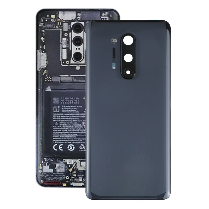 Battery Back Cover for OnePlus 8 Pro with Camera Lens Cover Phone Rear Housing Case Replacement