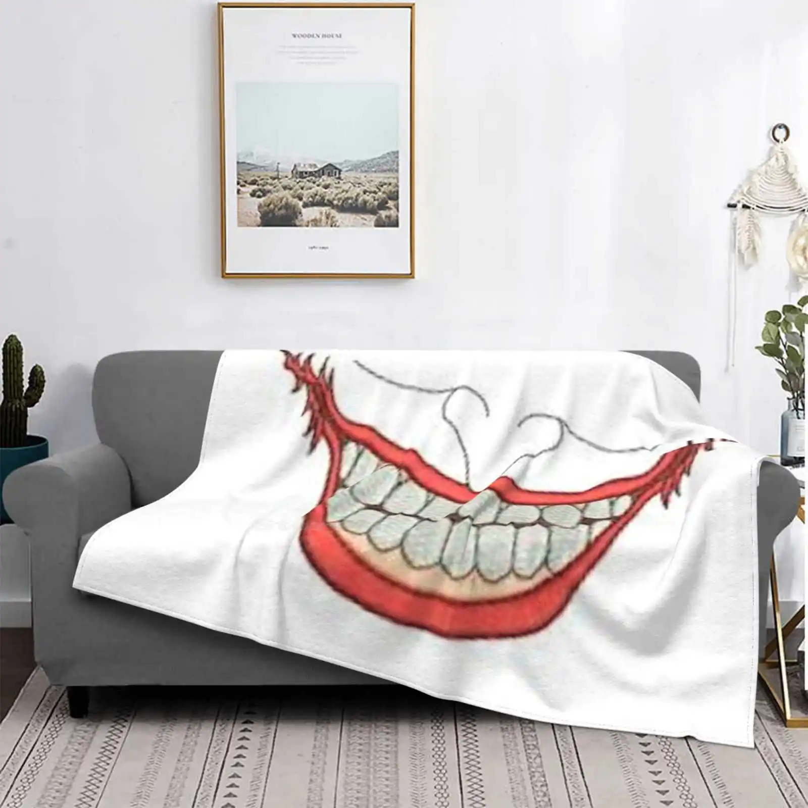 Joker Lächeln Maske super warme weiche Decken werfen auf Sofa/Bett/Reise Joker Joaquin Phoenix Comics Superheld 19 Heath Ledger j