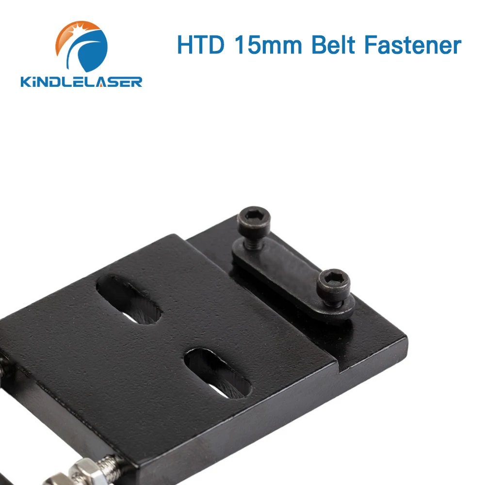 KINDLELASER Belt Fastener For Width 15MM Open-Ended Timing Belt Transmission Belts For X/Y Axis Hardware Tools Machine Parts