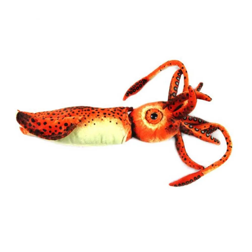 Children Stuffed Plush Toy Simulation Squid Sea Animal