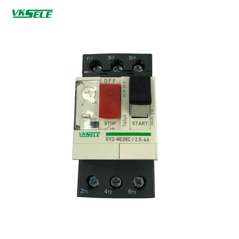 GV3-ME Series GV3-ME20 GV3-ME40 GV3-ME63 GV3-ME80 motor protection circuit breaker MPCB MCCB