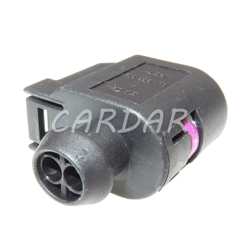 1 conjunto de plug conector abs traseiro vedado, 2 pinos 6e0 973 702 para vw audi phaeton