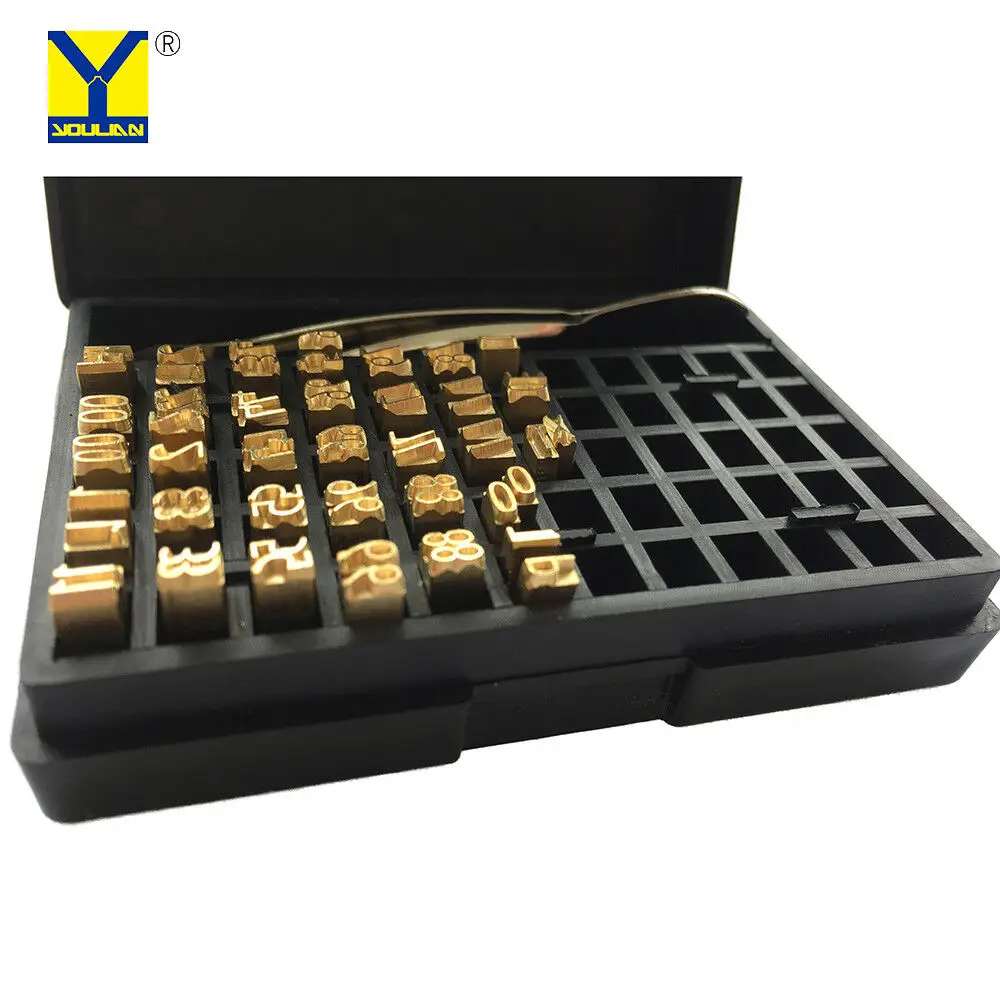 ตัวอักษร/Numers/ตัวอักษรใช้ด้วยตนเองริบบิ้นวันที่ Coding เครื่องชุดพิมพ์วันที่