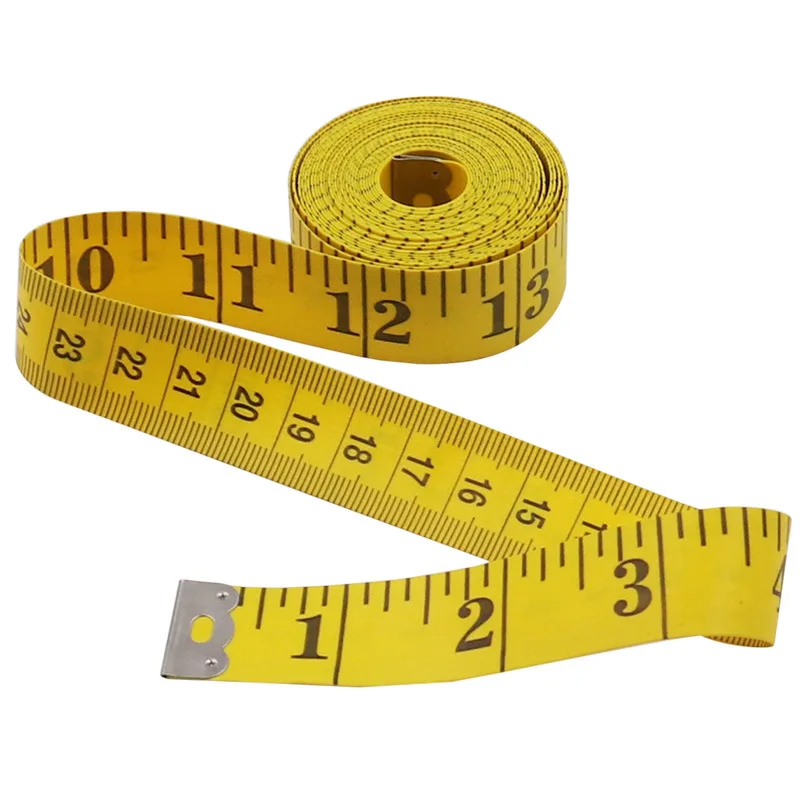 Durable Soft 3 Meter 300 CM Mini Sewing Tailor Tape Body Measuring Measure Ruler Dressmaking PVC Plastic Clothing Measuring