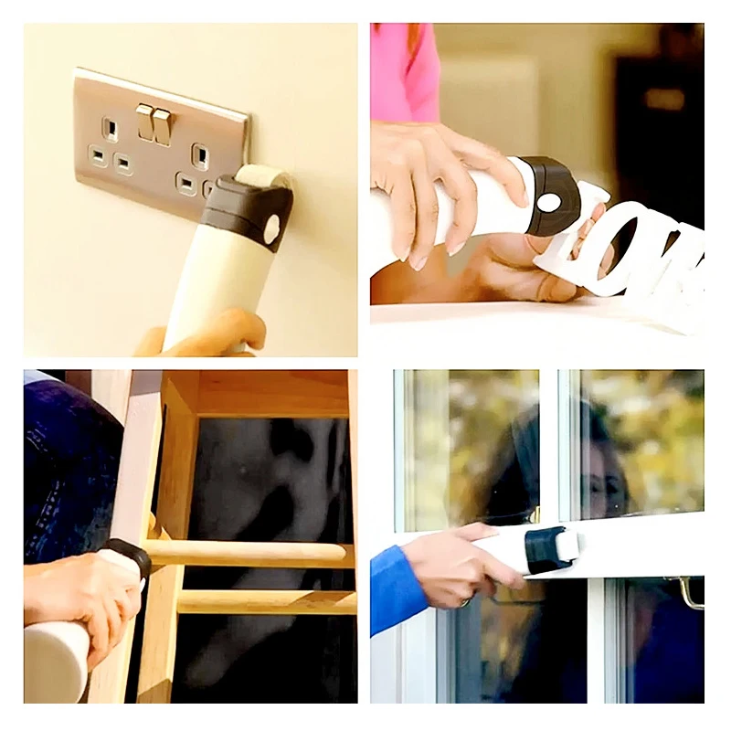 Dropshipping Portable Paint Roller Brush Household Use Wall Brushes Tackle Roll Decorative Painting Brush Tool