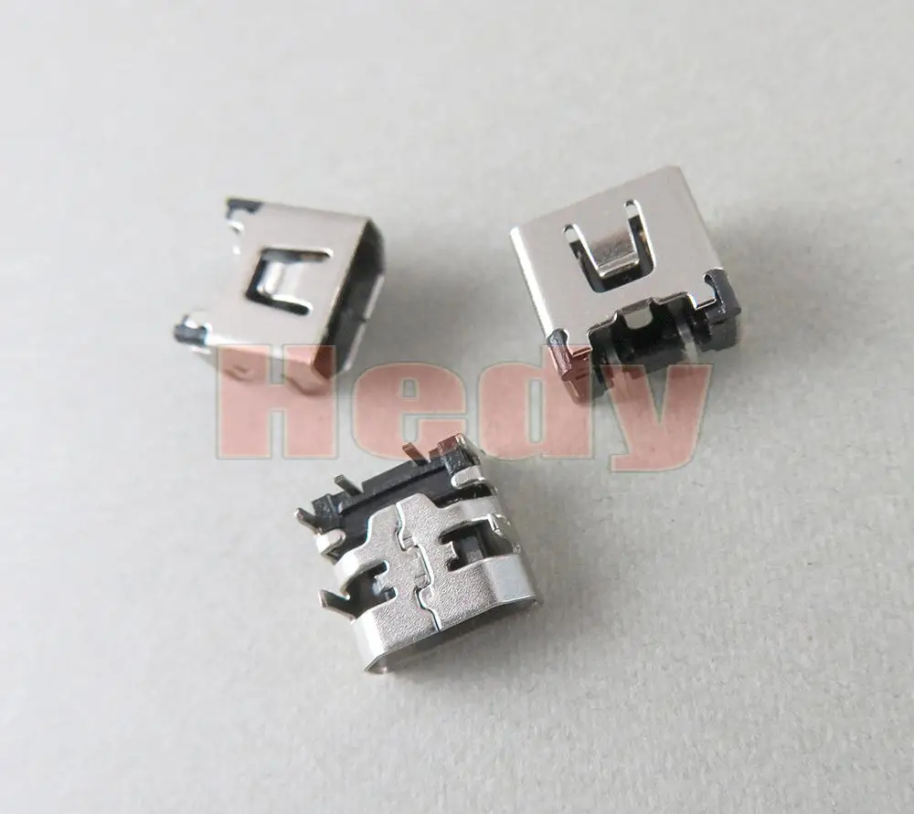 Porta de soquete para nintendo ds lite, 50 peças para ndsl carregamento porta de substituição para nintendo ds lite conector de porta de carregamento peça de reparo