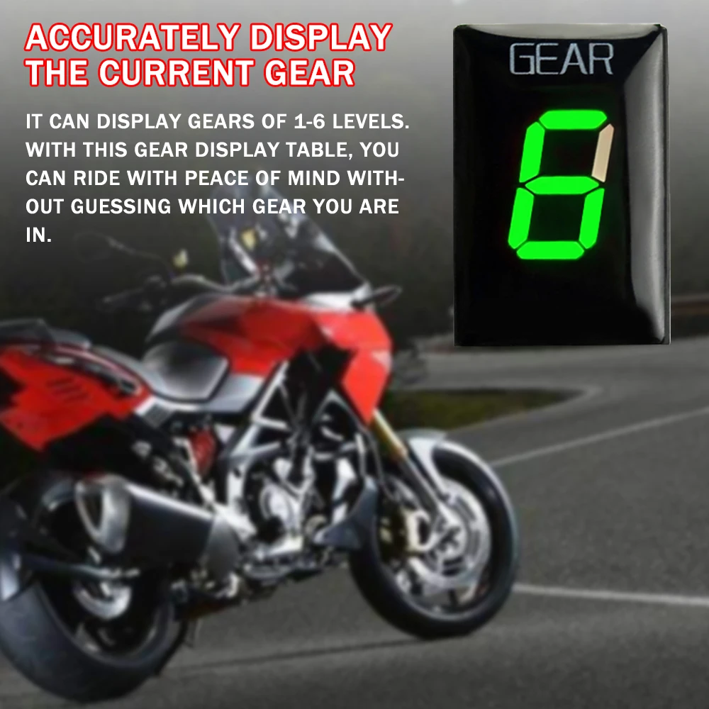 Motorcycle Gear Display Indicator For Aprilia ETV1000 ETV 1000 Caponord RS 125 RS125 RSV Mille RSV4 SL1000 Falco Shiver 750