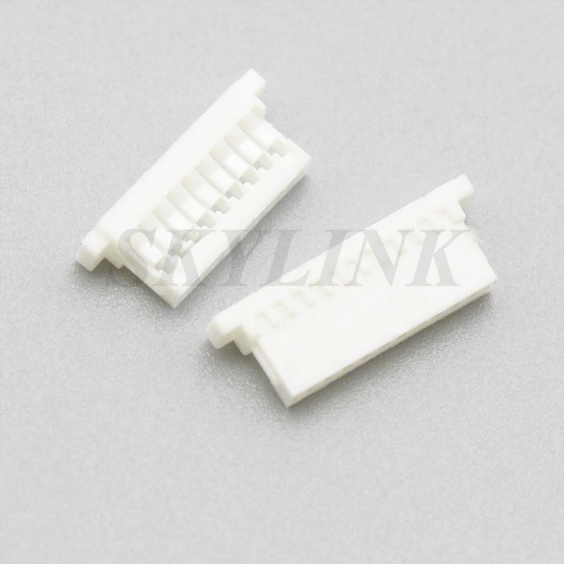 50 قطعة SH1.0 موصل 1.0 مللي متر الملعب الإسكان 2P 3P 4P 5P 6P 7P 8P 9P 10P 11P 12P البلاستيك قذيفة #4