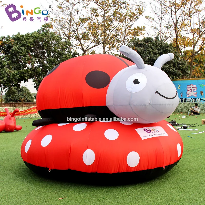 

3*3*1.8 Meters Inflatable Ladybug Model Custom Made Ladybird Cartoon Insect Series for Party or Advert