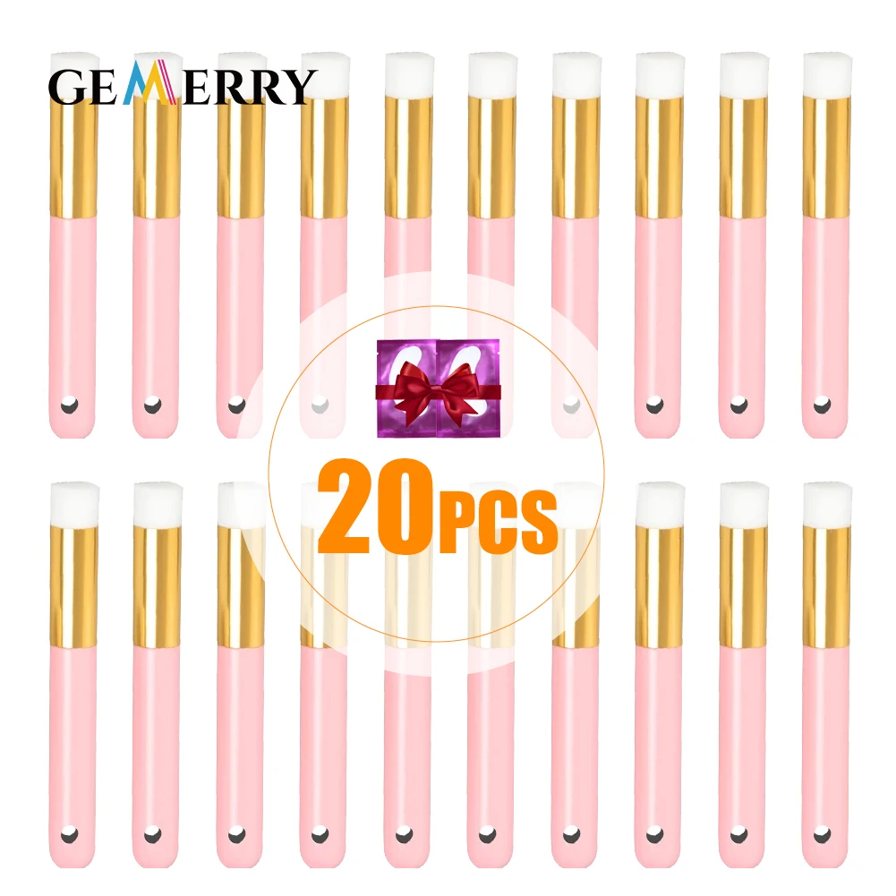 

10 20 50pcs Professional Soft Eyelash Extension Cleaning Brush Eyebrow Nose Comedone Cleansing Brush Lash Shampoo Tool Wholesale