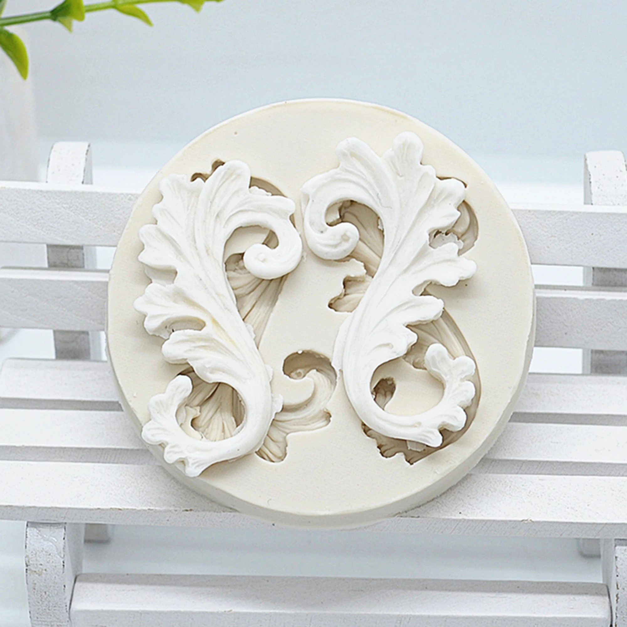 Flower Lace Cake Fondant Silicone Molds Lace Cake Border Sugarcraft Pastry Molds Bakeware Kitchen Baking Decorating Tools