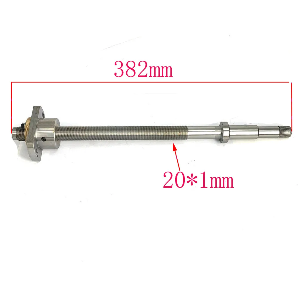 Parafuso da Esfera do Motor do Cilindro do Corte do Fio e Porca 20*1*382*20 mm para a Máquina de Corte do Fio do Cnc Edm