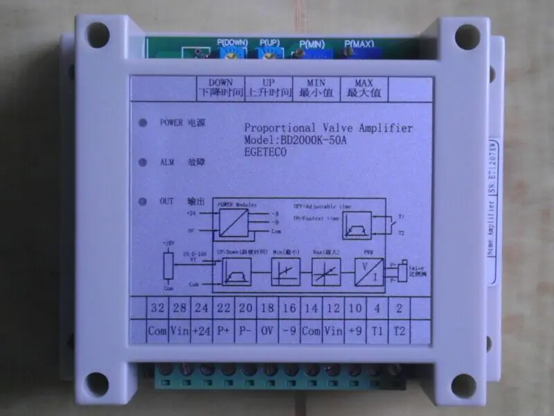 

BD2000K-50A Electro-hydraulic Proportional Valve Controller Proportional Valve Amplifier Board-with Current-fault Output Indicat