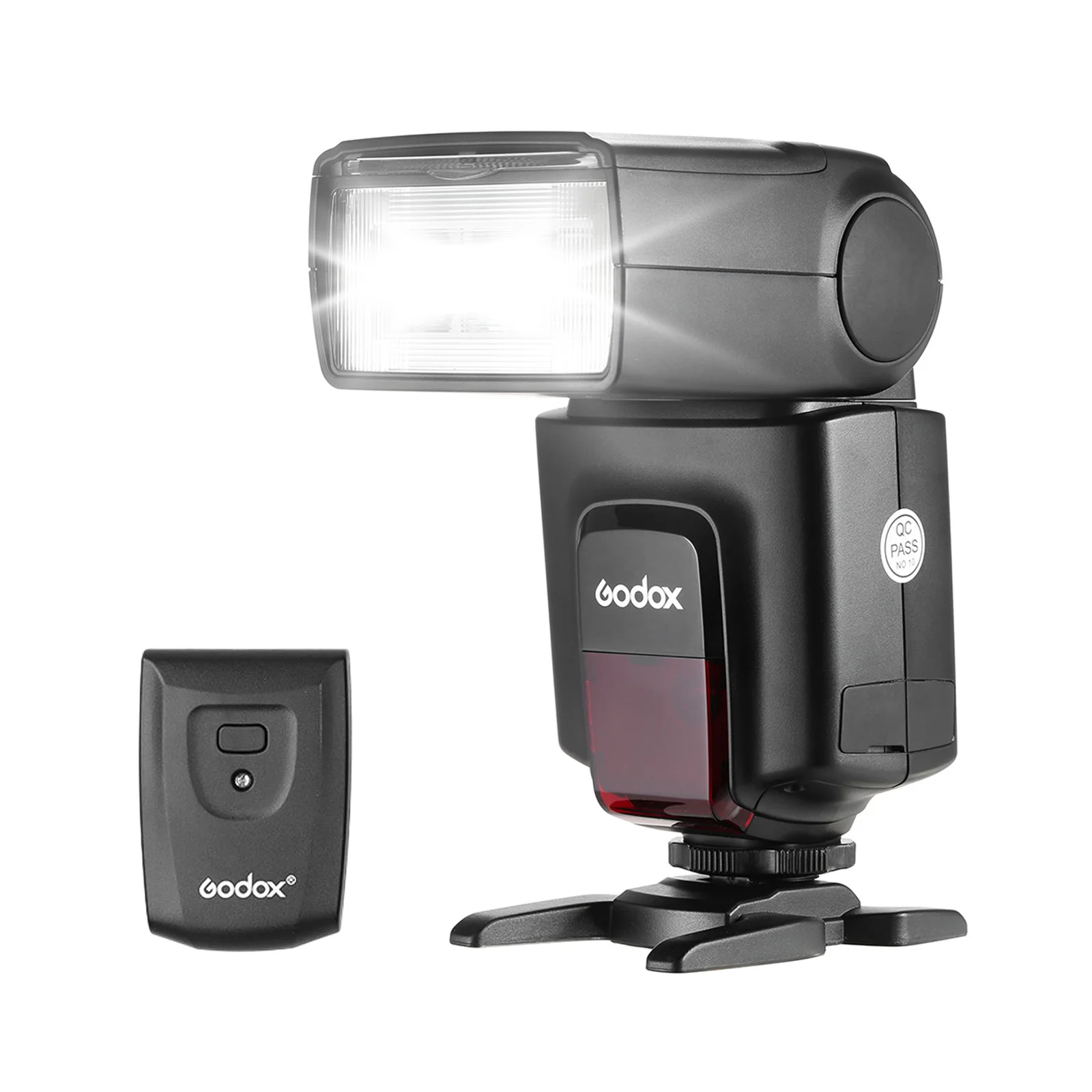 Universal On-Camera Flash Electronic Speedlite +AT-16 2.4G Wireless Trigger Transmitter Guide Number 33 S1 S2 Modes