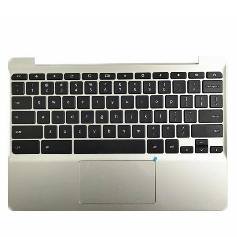 

New For HP Chromebook 11 G5 11-V0 Series Upper Case Palmrest Cover TouchPad Keyboard 900818-001