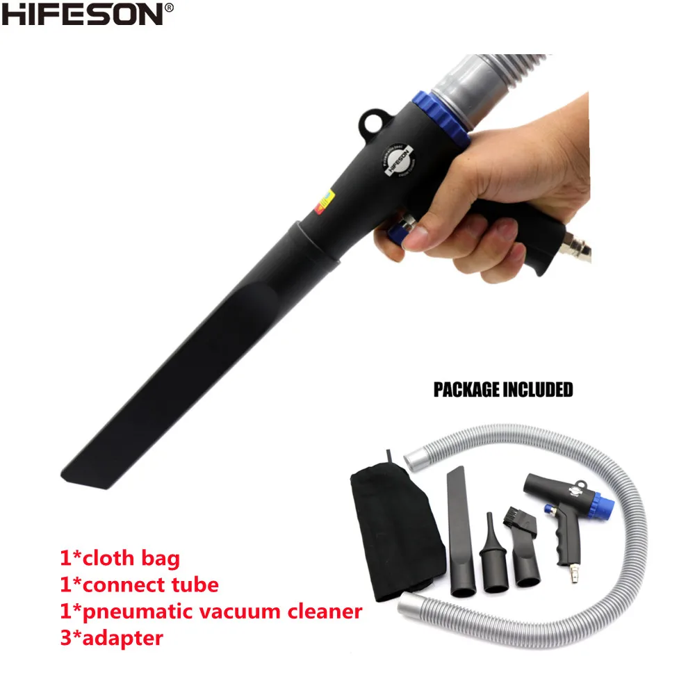 High Pressure 2 in 1Air Duster Compressor Blow / Suction Gun Pistol Type Pneumatic Cleaning Tool Energy-saving High Quality