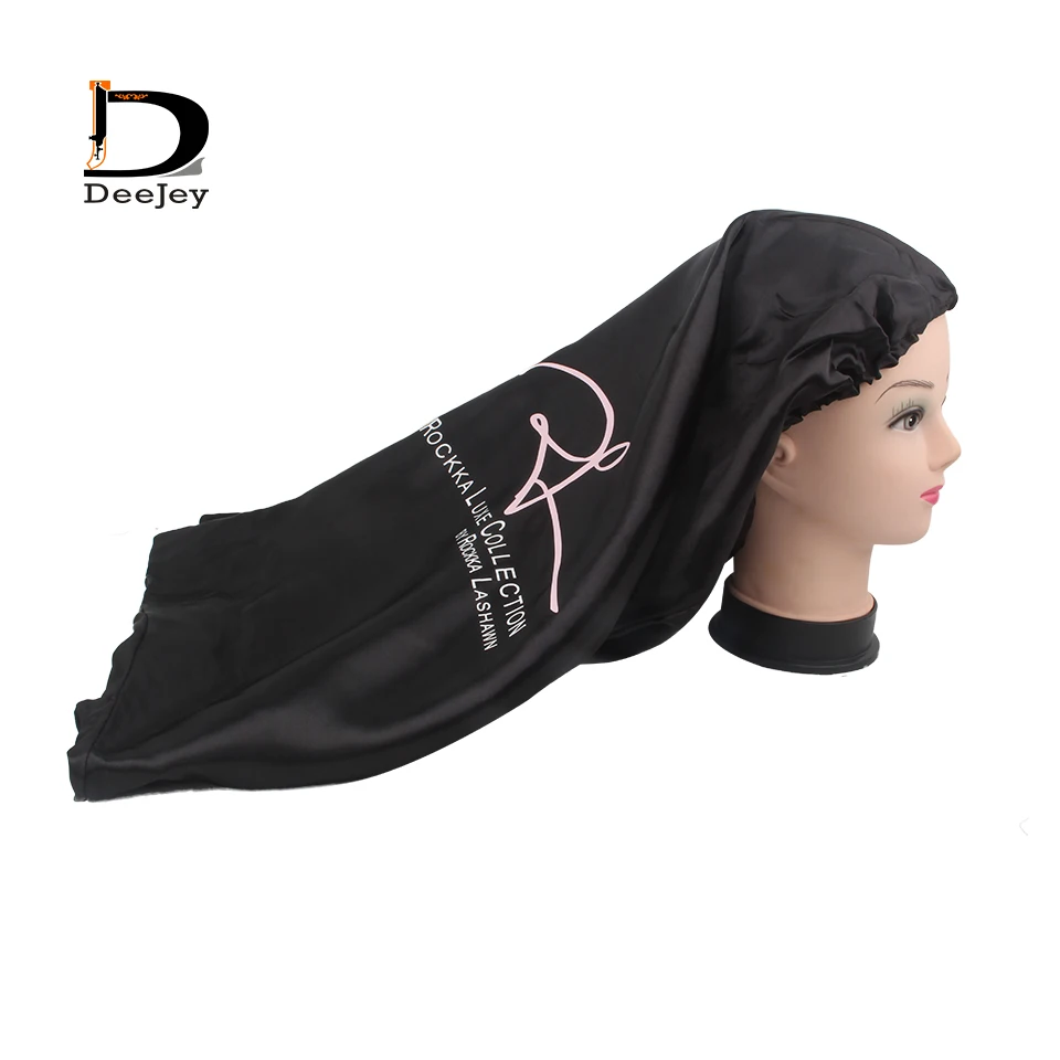 custom printed long tail bonnet virgin hair exentension sleeping bonnet adult size colors available 10pc lot