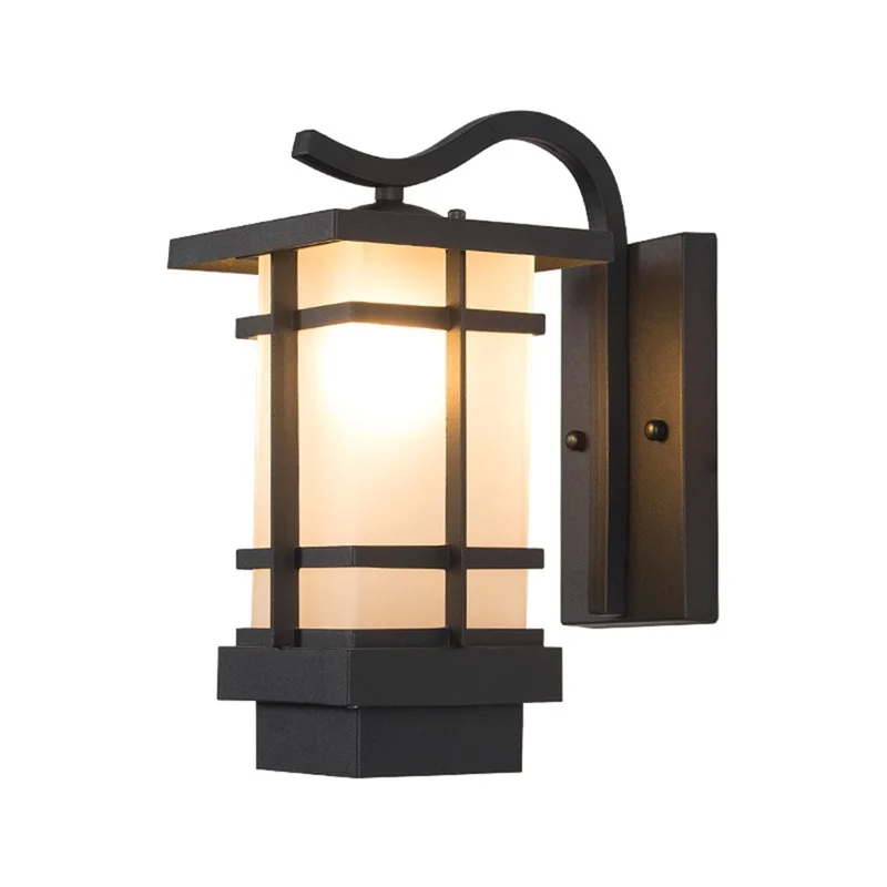 AOSONG Outdoor Wall Light Sconces Classical LED Lamp Waterproof IP65 Home Decorative For Porch