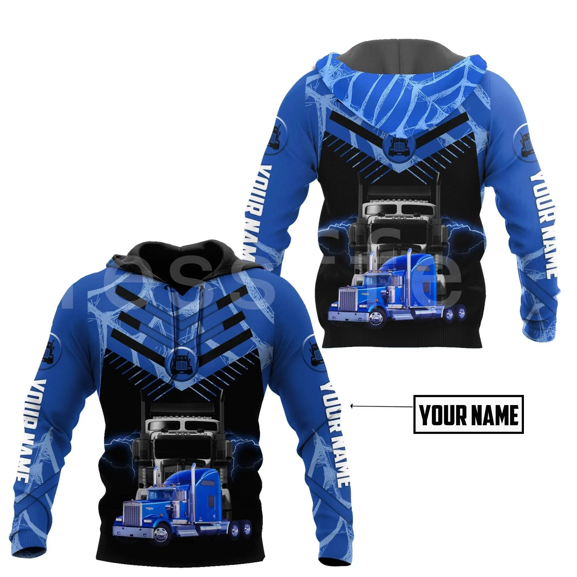 

Tessffel Truck Driver 3D Printed New Fashion For Men/Women Hooded Sweatshirt Zipper Hoodies Casual Unisex Pullover Style-D07