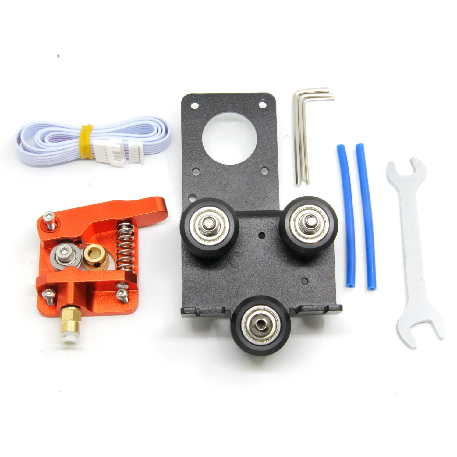 

3D Printer with Pulleys Direct Drive Plate Extruder Upgrade Kit for Creality Ender-3, CR-10,Direct Extruder Adapter Plate