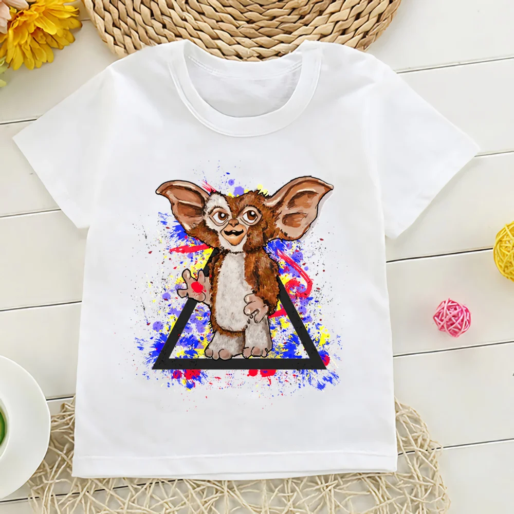 

2021 New Baby Girls Boys T Shirt Funny Cartoon Print T-shirt Kids Summer O-Neck Tops Tshirt Fashion Children Clothes,YKP088