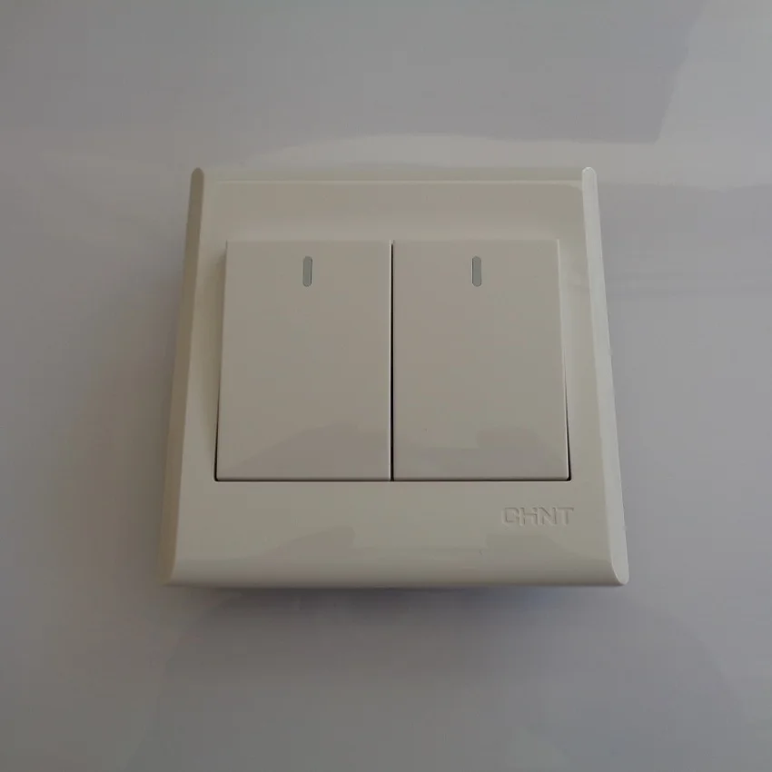 CHINT Socket Switch Double Open 10A 250V