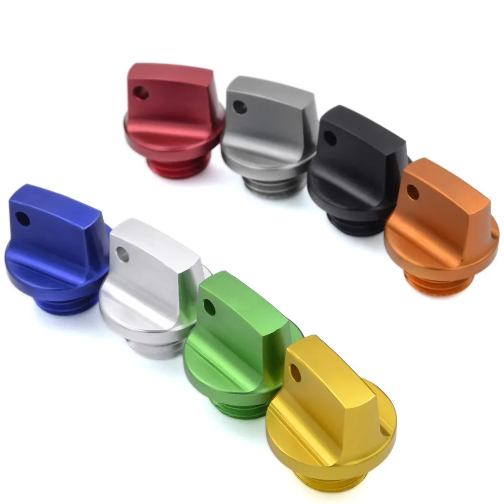 Motorcycle Engine Oil Filler Cap For Honda For Kawasaki Ninja Crankcase Cap CNC Engine Oil Filler Screw Cover Plug M20*2.5