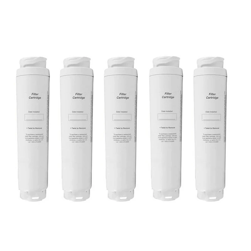 Replacement Bosch 644845 9000194412 ultra-clean refrigerator water filter, 5 pieces