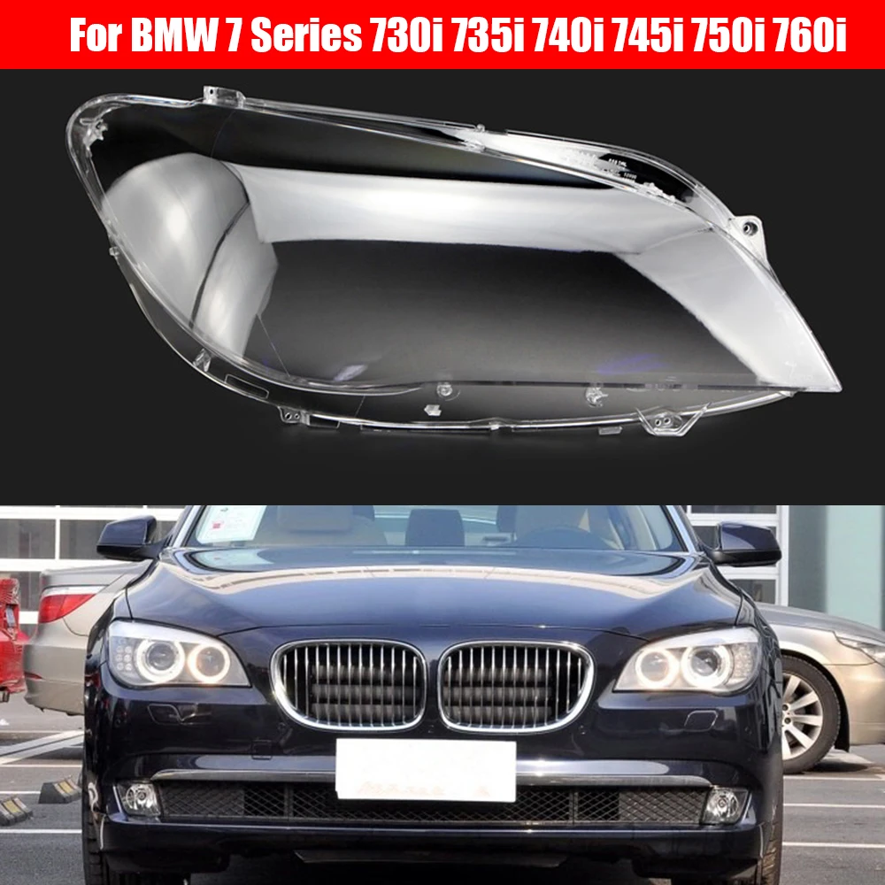 

Headlight Lens For BMW F01 F02 7 Series 730i 735i 740i 745i 750i 760i 2009-2015 Car Headlamp Cover Clear Lens Auto Shell Cover