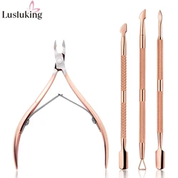 Nail Clipper Portable Stainless Steel Nail File Tweezers Clippers Set Professional Scissors With Box Manicure Cutter Kits