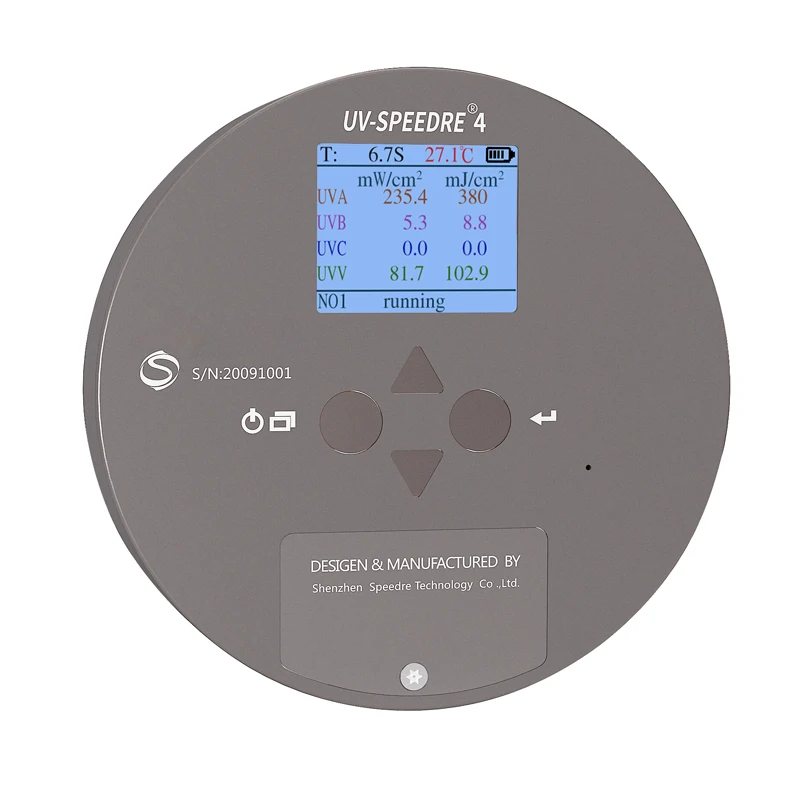 OEM U.S. EIT Four-channel UV Illuminance Meter to Measure UVA UVB UVC UVV Measure Energy Power Temperature