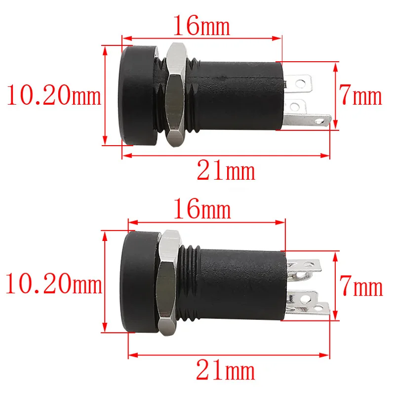 PJ-392A 3/4 Pin 3.5mm Audio Jack Socket 3/4 Pole Stereo Solder Panel Mount 3.5 mm Headphone Female Socket Connector With Nut