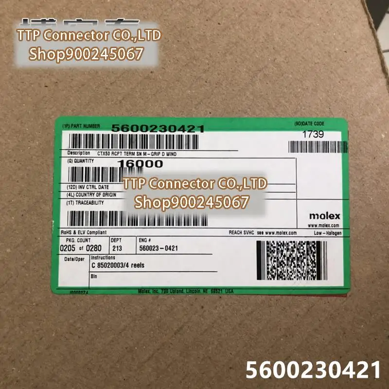 100 Cái/lốc Cổng Kết Nối 560023-0421 5600230421 100% Mới Và Origianl