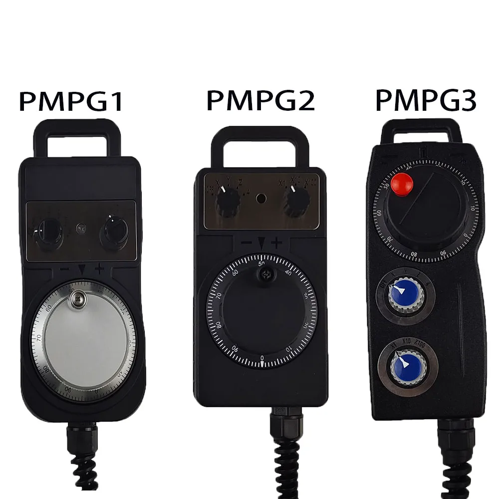 CNC 5V manual pulse generator Pulse Generator 4/6 Axis MPG Pendant Handwheel for MITSUBISHI FANUC System