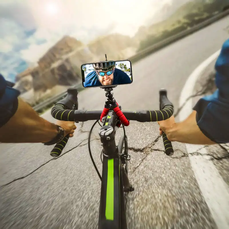 Tripod for Phone Flexible Sponge Octopus Mini Tripod for Mobile Camera Tripod Phone Holder Clip Stand With Phone Clip Holder