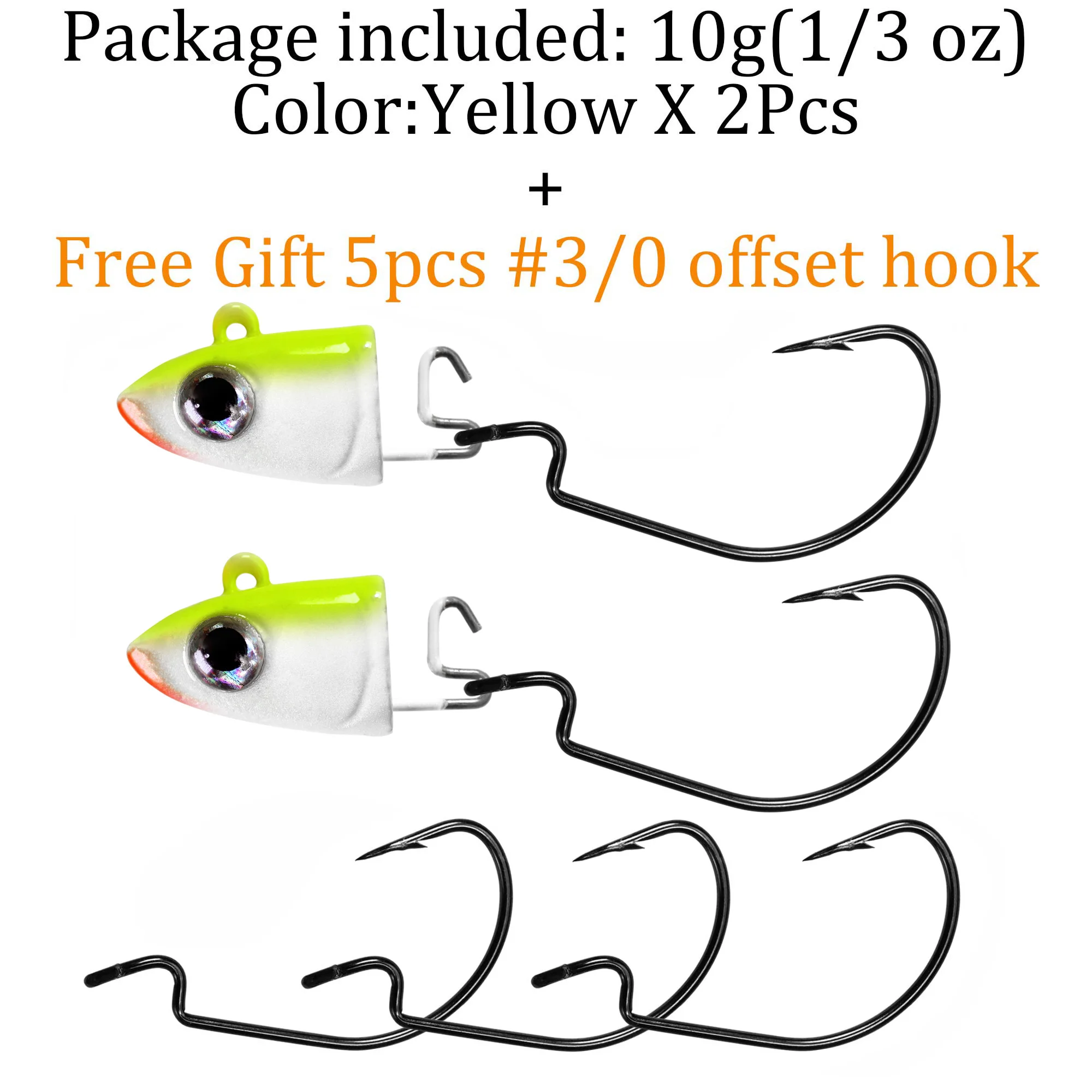 QualyQualy Jig Head Vishaken 10g 12g 25g Viskop Vishaak Zachte Vissen Lokt Visgerei Kit