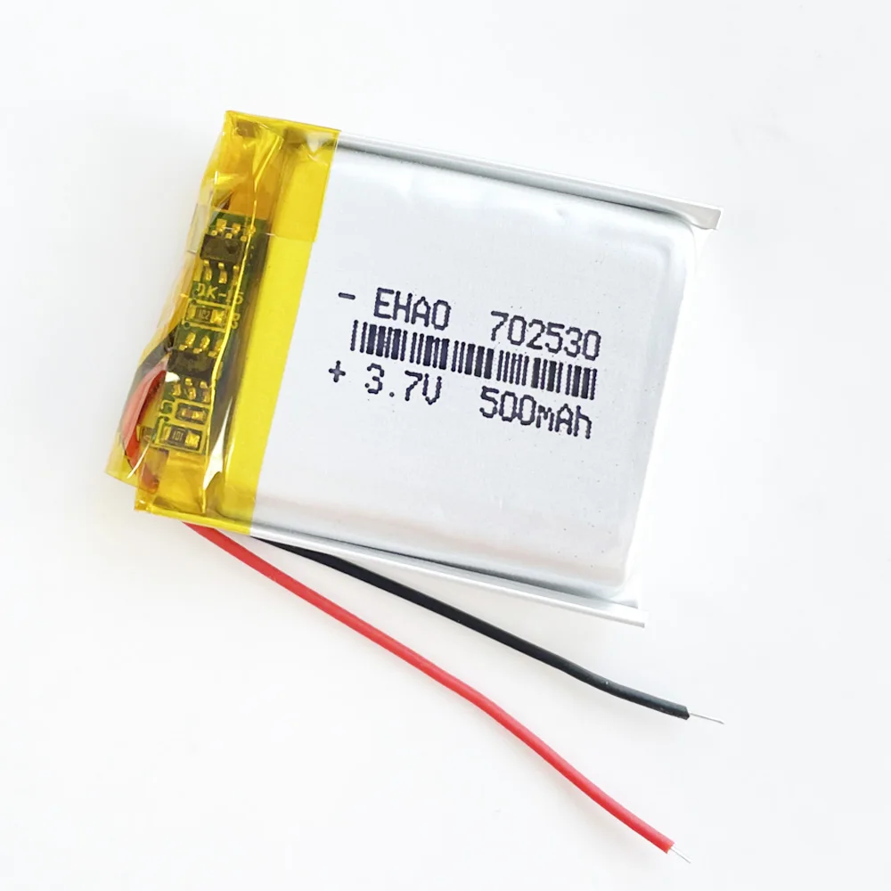 5 sztuk 702530 3.7V 500mAh litowo-polimerowa LiPo akumulator do Mp3 GPS długopis z funkcją nagrywania słuchawki z Bluetooth Smart watch