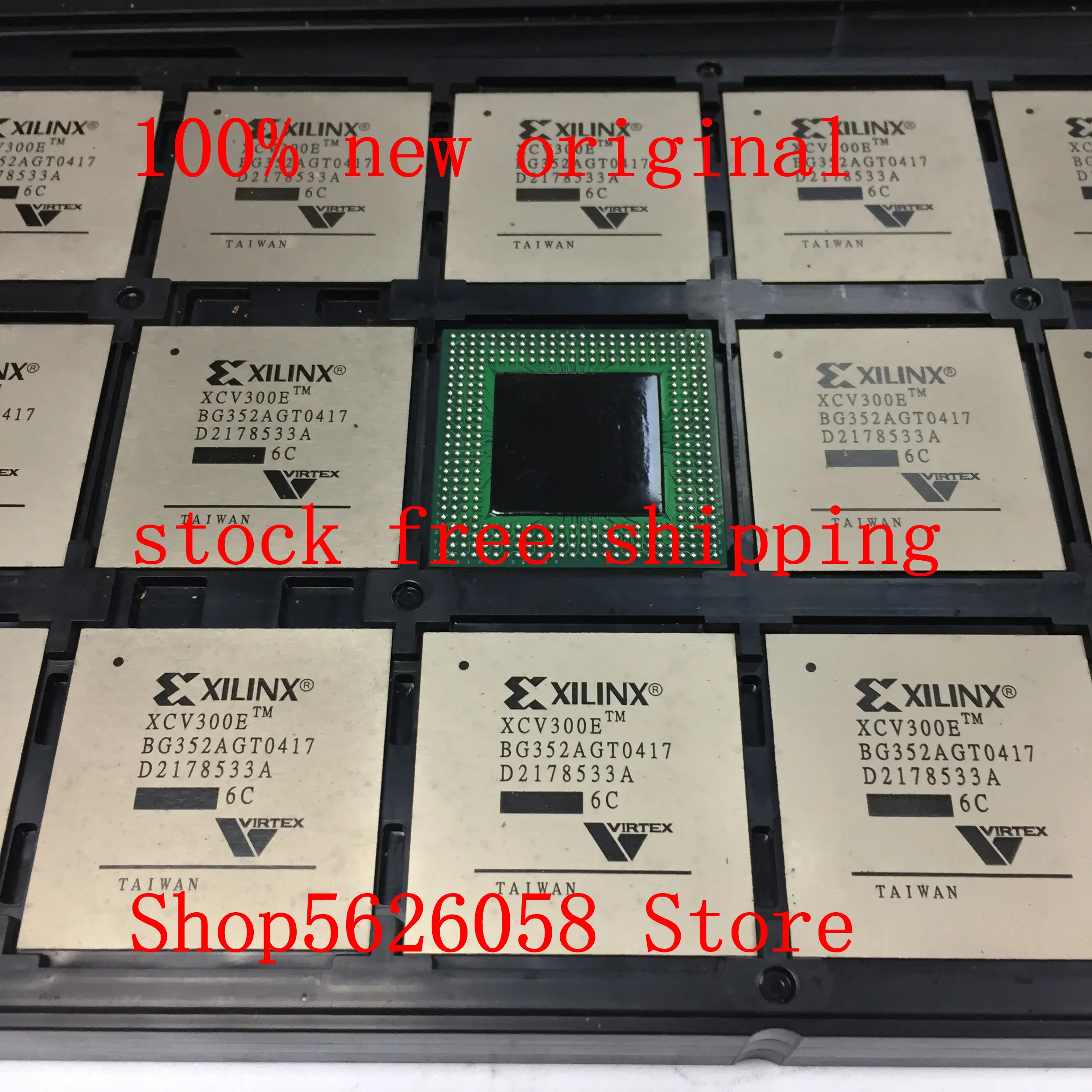 1PCS/LOT XCV300E-6BG352C XCV300E XC3S200AN-4FTG256C XC3S200AN XC6SLX100T-3FG676I XC6SLX100T BGA 100% new original