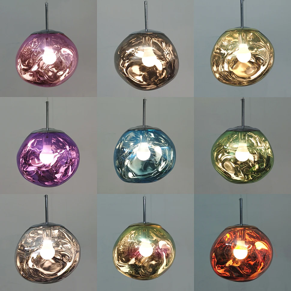 

Modern Loft Cafe Lava LED Light Nordic Design PVC Pendant Lights Living Room Restaurant Bar Lamp Kitchen Indoor Hanging Lights