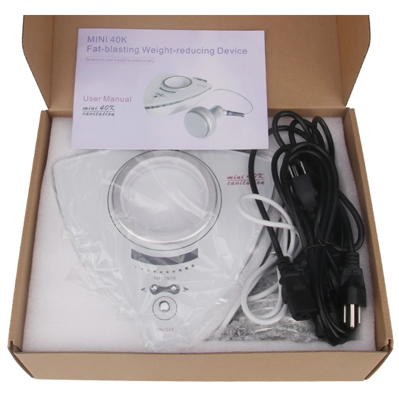 Dispositivo de explosión de grasa 40K, máquina reductora de grasa ultrasónica, equipo de belleza para adelgazar y perder peso, dispositivo de belleza para quemar grasa