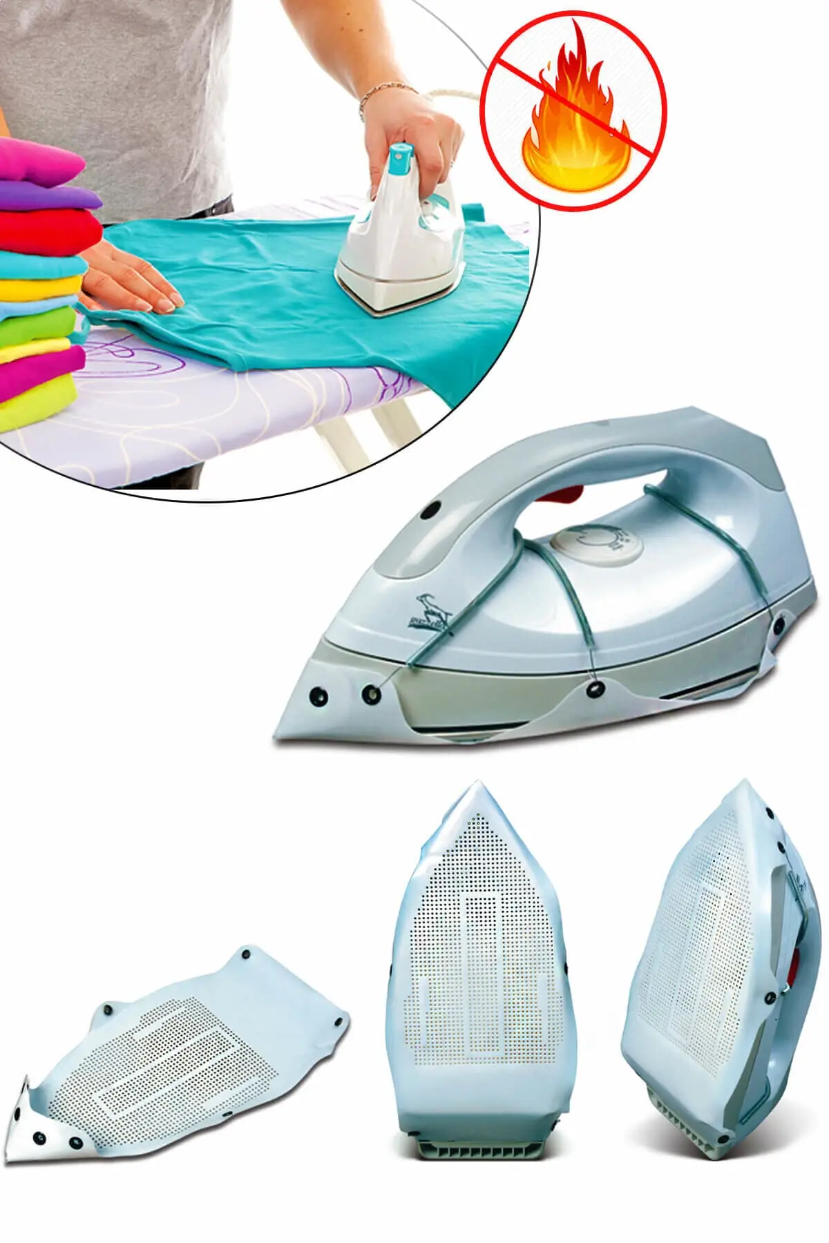 Teflon Brandwerende Non-stick Strijken Mat Inlegzolen Thuis Gemakkelijk Ijzer Kleding Non-stick Blijft Untarnished Handige Praktische