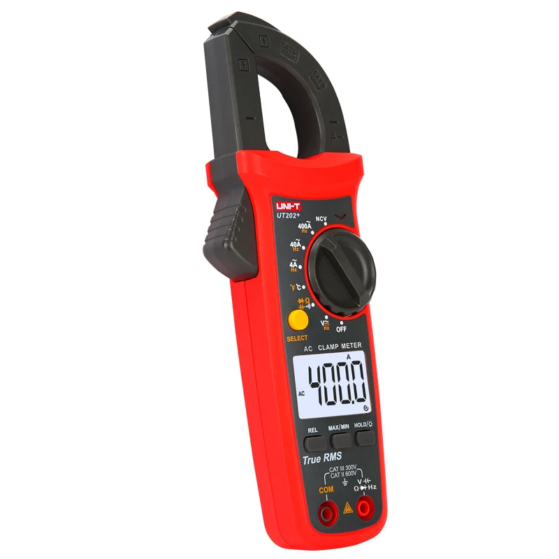 UNI-T UT202 + المشبك المتعدد 400A الرقمية المشبك متر صحيح RMS عالية الدقة المشبك Multimete
