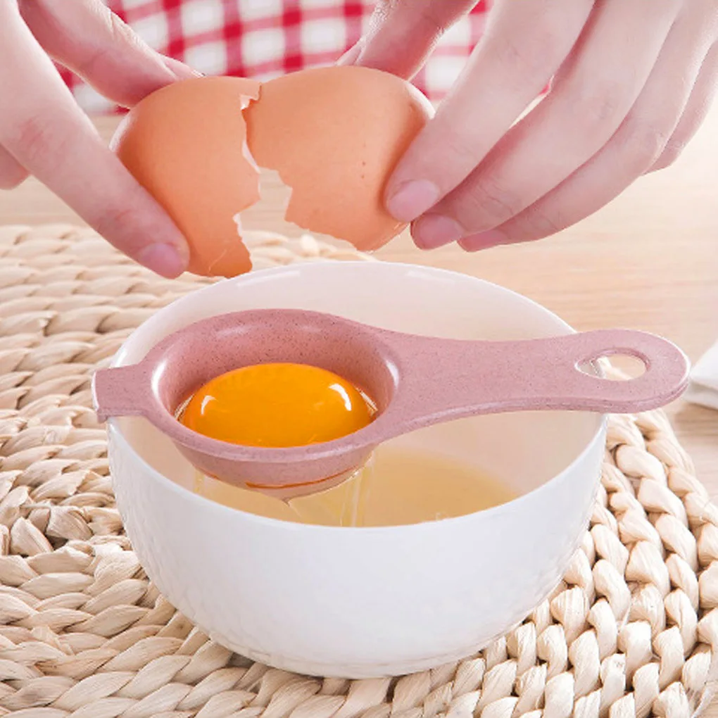 Food Grade Egg Yolk Separator Protein Separation Tool Household Kitchen Cooking Egg Tools Durable Egg Divider Kitchen Gadgets