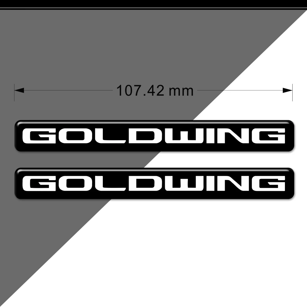 For Honda Goldwing GL1800 Gold wing Tour F6B GL 1800 ABS 3D Battery Cover Emblem Side Fairing Stickers Decal Logo Symbol Mark