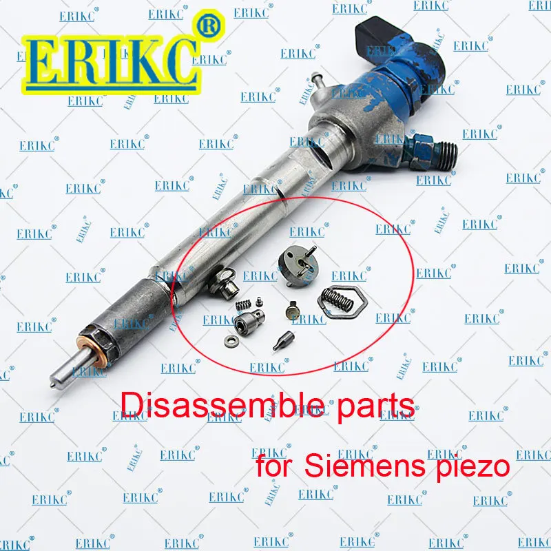 

ERIKC Diesel Fuel Common Rail Pizeo Injection Spare Parts for Siemens Pizeo Injector Repair Kits New Parts