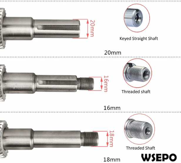 Iron Impeller With 20MM Or 3/4"(19.05MM) Hole Dia. Fits 2 In./ 3 In.  Aluminum Water Pump Key Straight Shaft